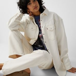 Levi's , white denim jacket, X-small
